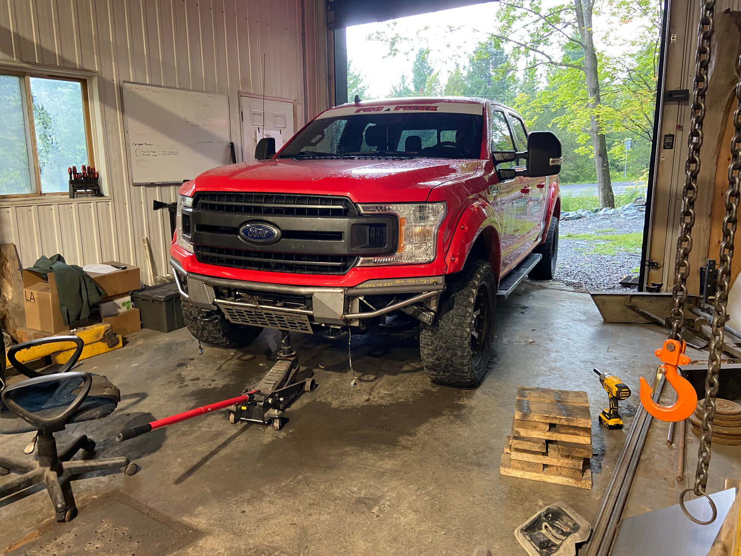 F150 high clearance front bumper